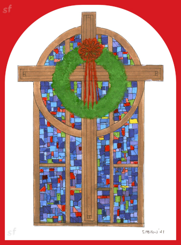 Englewood Presbyterian Church, Christmas 2021, In Memory of Harold Colston