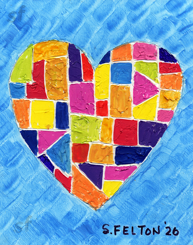 Mosaic Heart