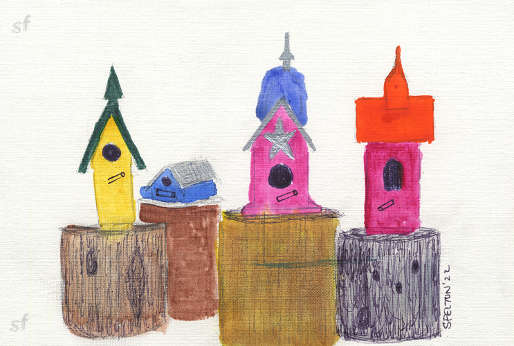 Which Birdhouse Would You Like To Live In