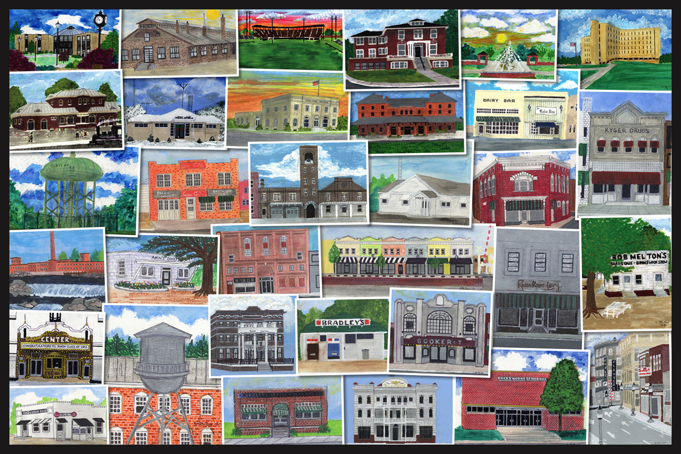 Rocky Mount Collage