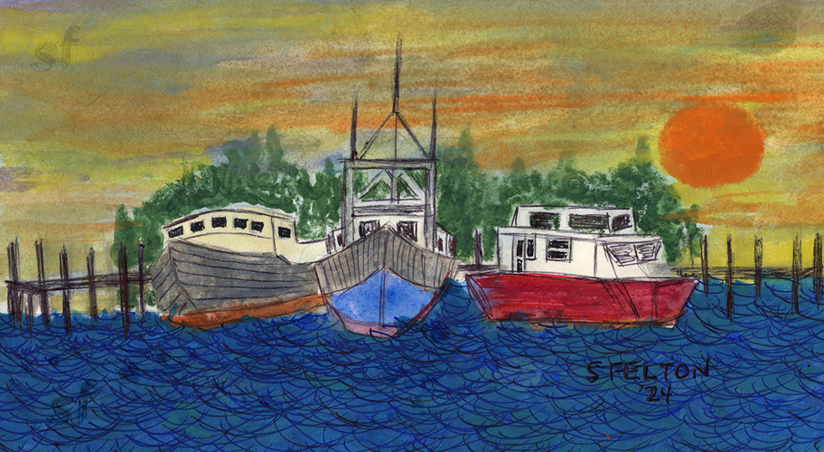 Fishing Boats, Sneads Ferry, NC