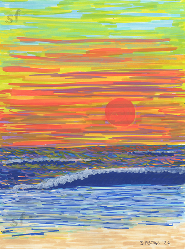 Early Morning Sunrise at Topsail